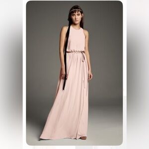 White by Vera Wang Bridesmaid Dress Blush Size 22